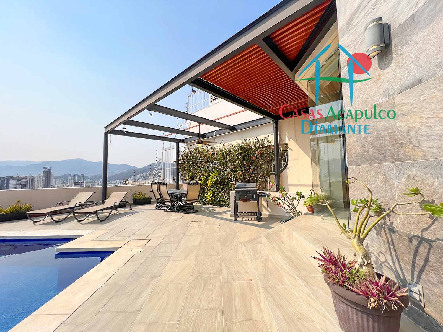 Joyas de Brisamar Vista de la Bruma 3 - Terraza con alberca 10